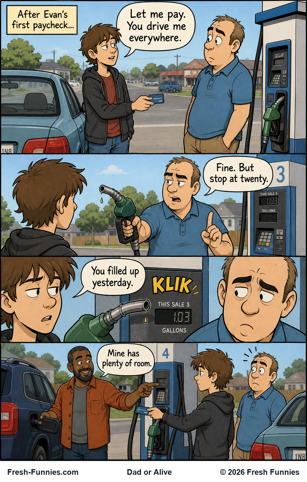 Dad or Alive — Plenty of Room
