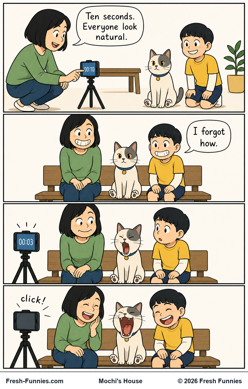 Mochi's House — Natural Pose