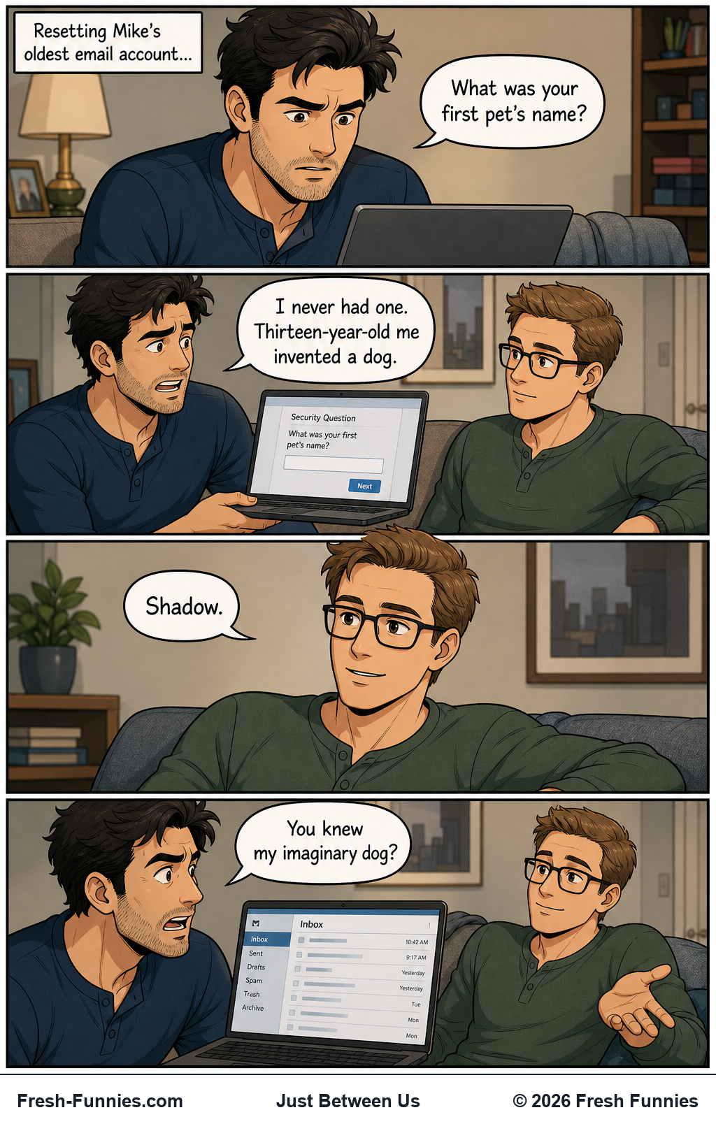 Just Between Us — Security Pet