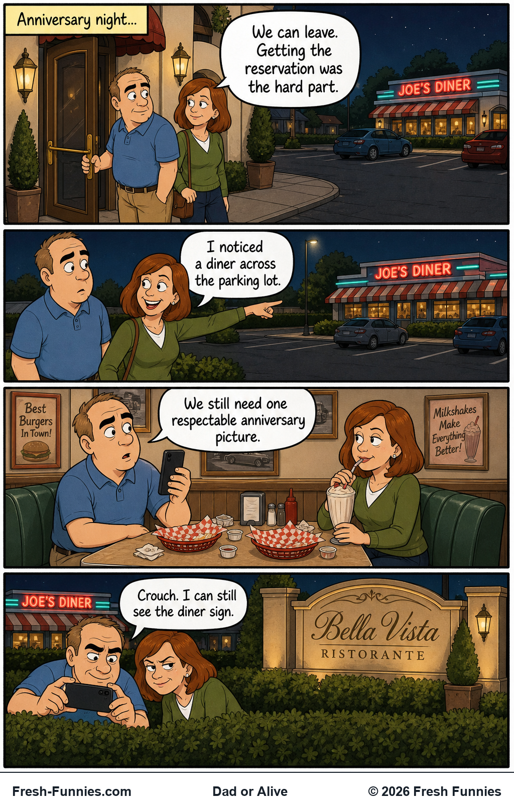 Dad or Alive — Reservation Credit