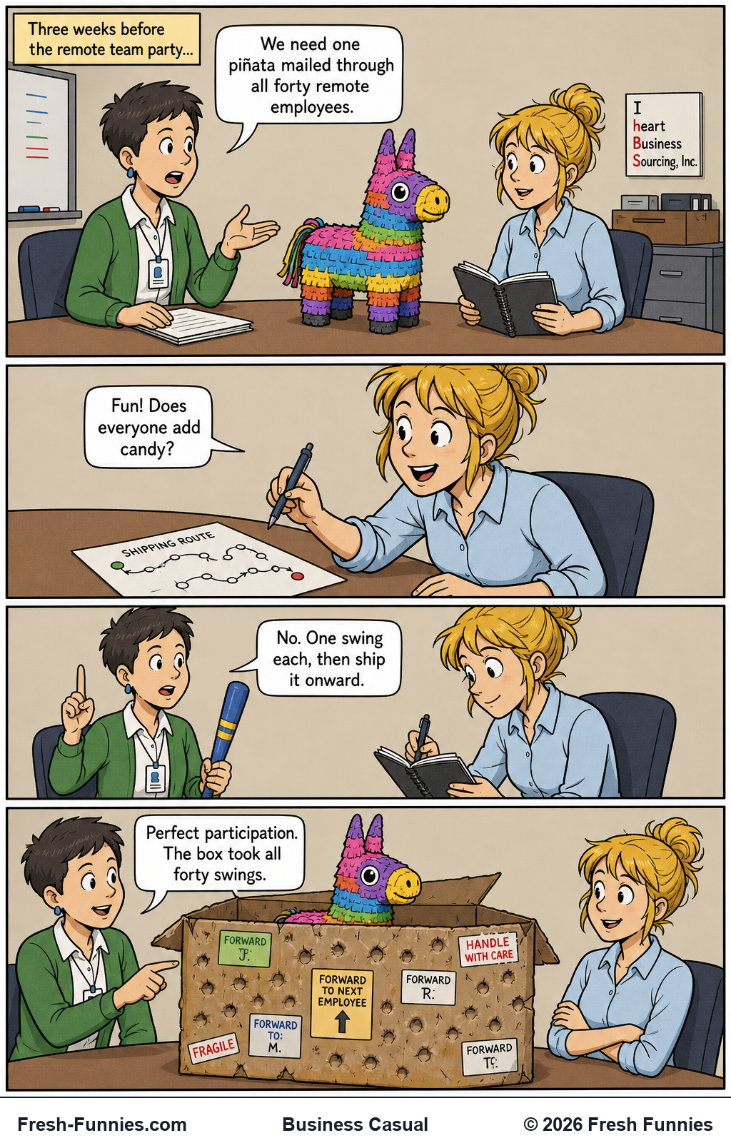 Business Casual — Company Property