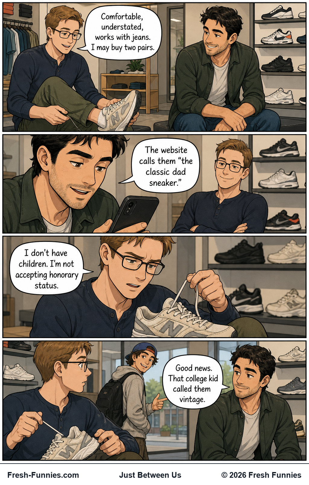 Just Between Us — Honorary Status