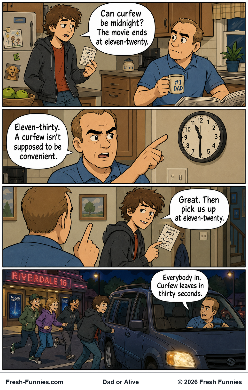 Dad or Alive — Eleven-Thirty Sharp