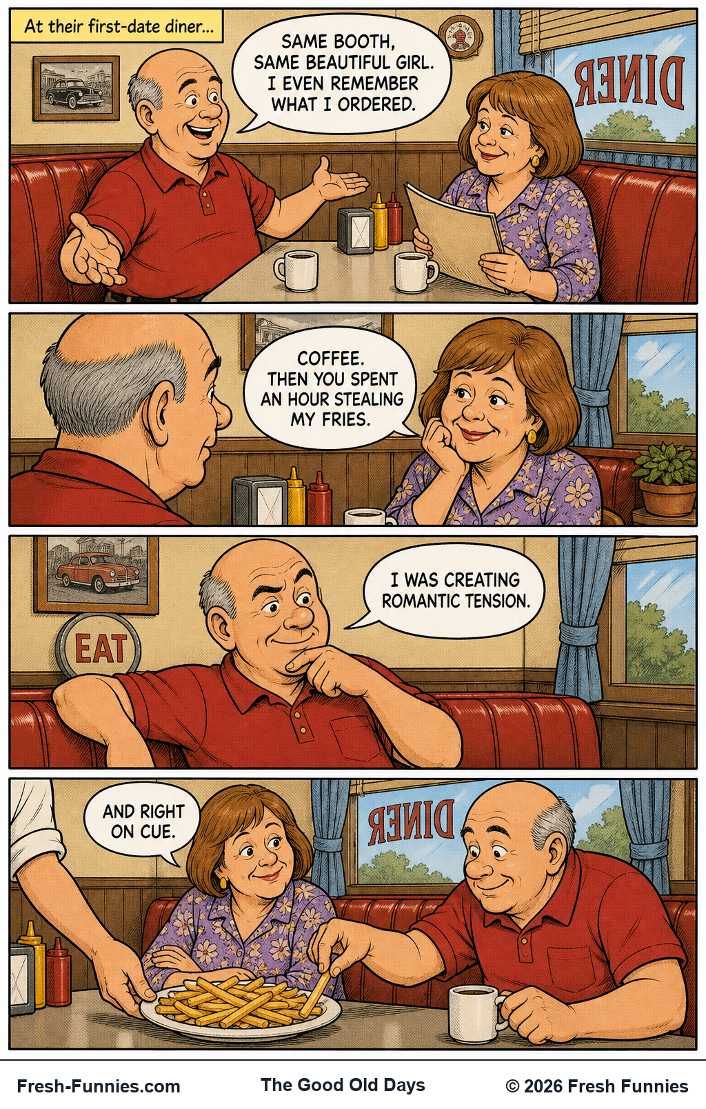 The Good Old Days — First-Date Reflex