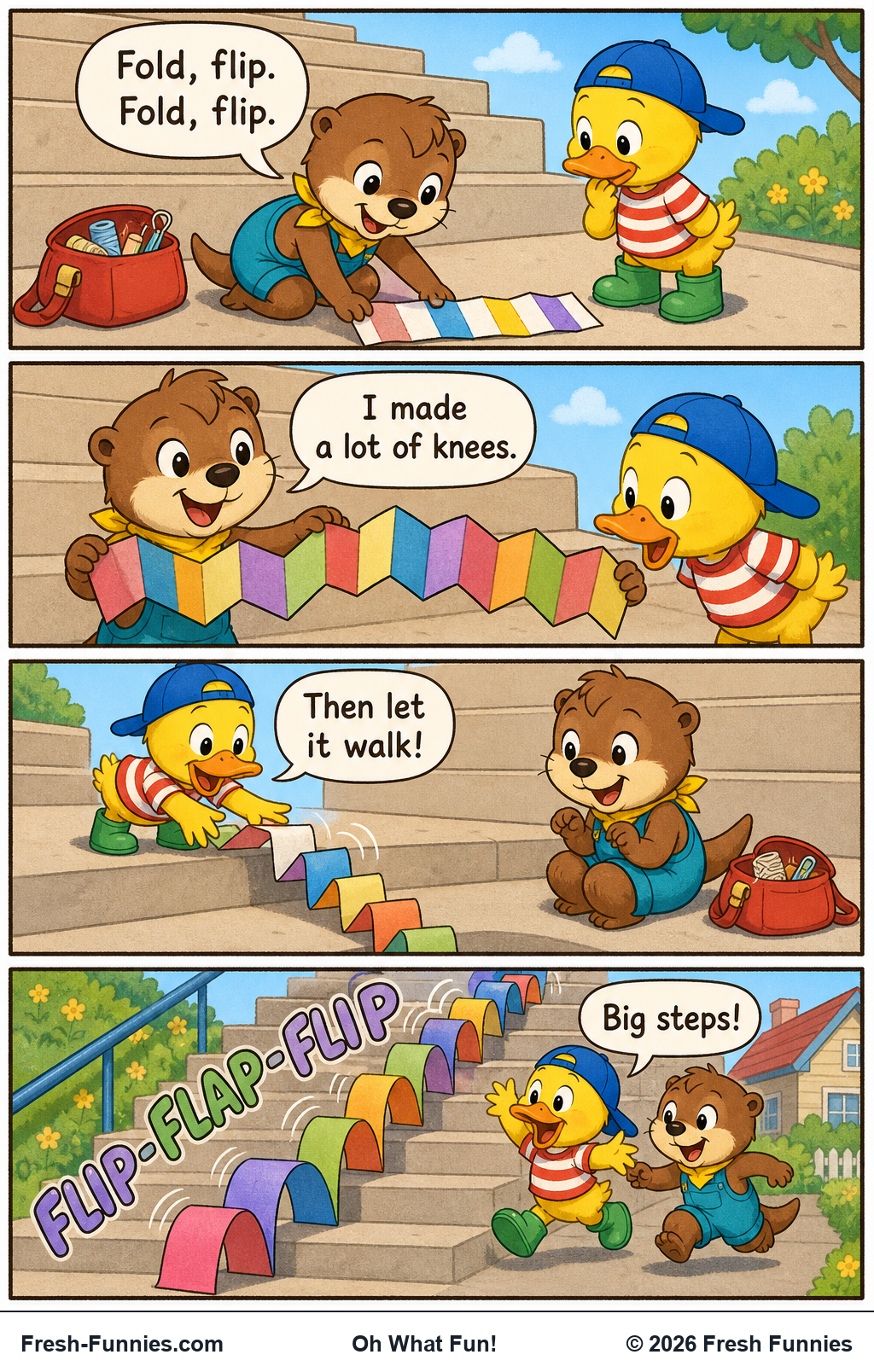 Oh What Fun! — A Lot of Knees