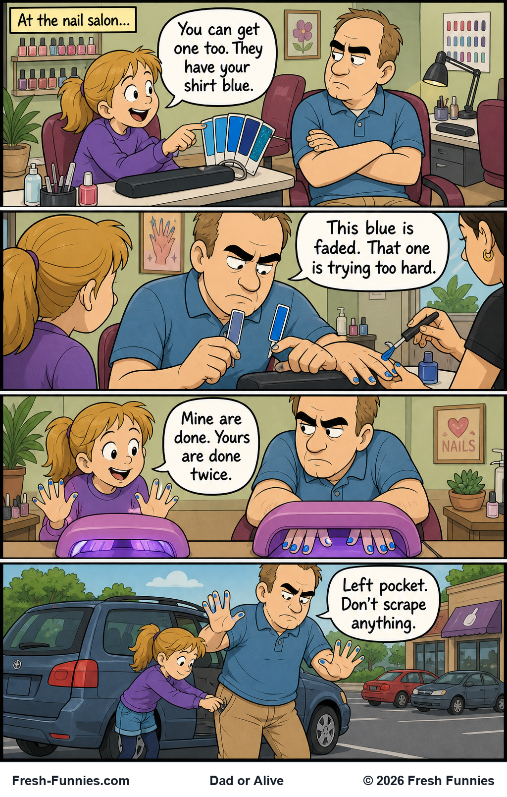 Dad or Alive — Left Pocket