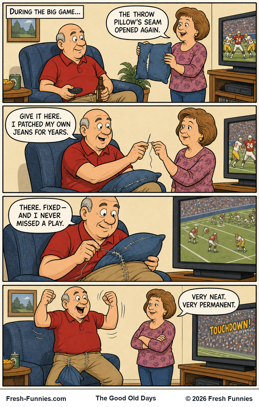 The Good Old Days — Game-Time Repair