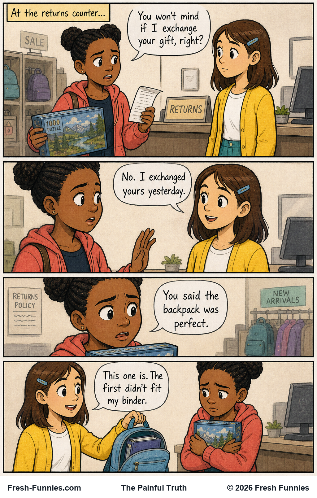 The Painful Truth — Different Exchange