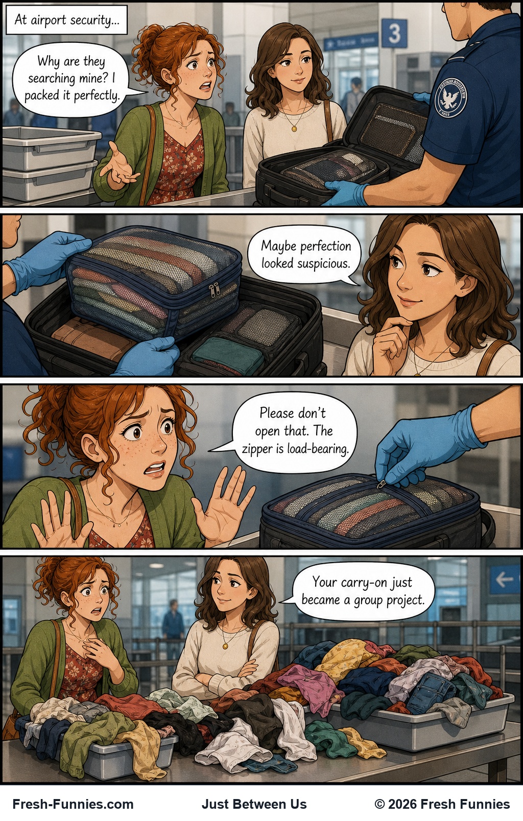 Just Between Us — Load-Bearing Luggage