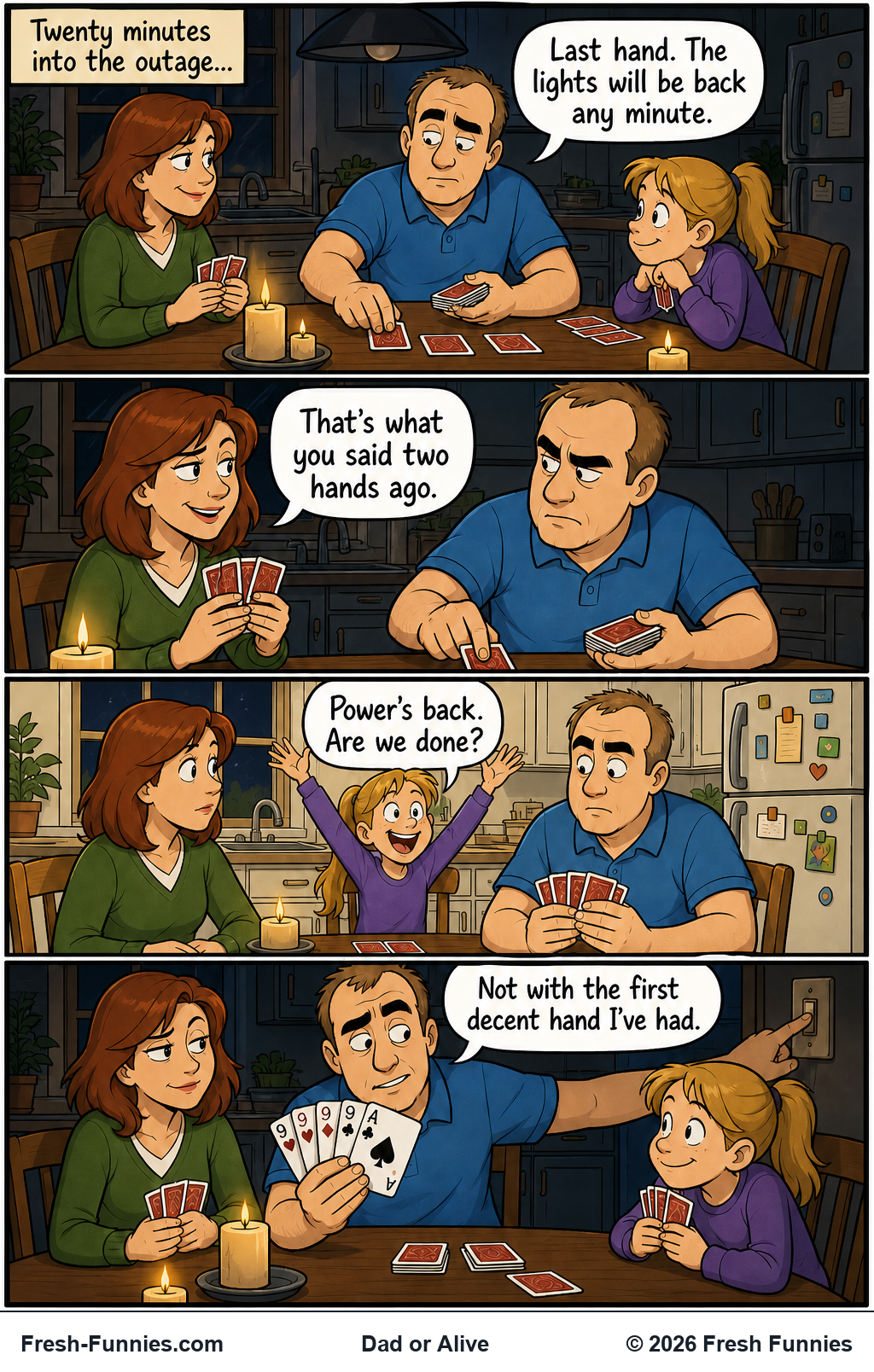 Dad or Alive — Outage Extension