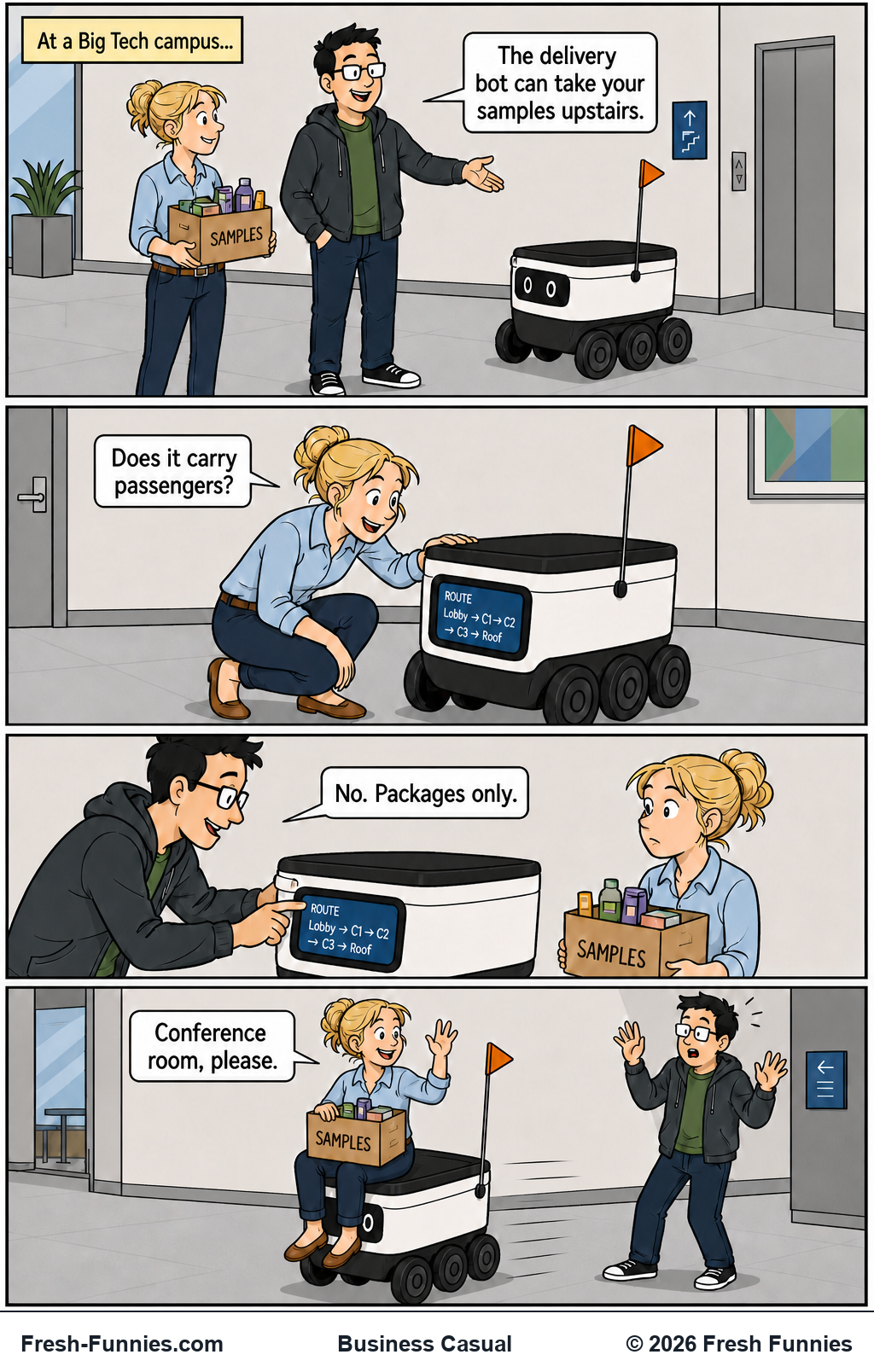 Business Casual — Cargo Classification