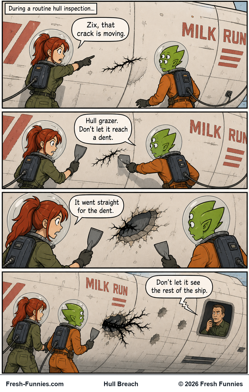 Hull Breach — Dent Control