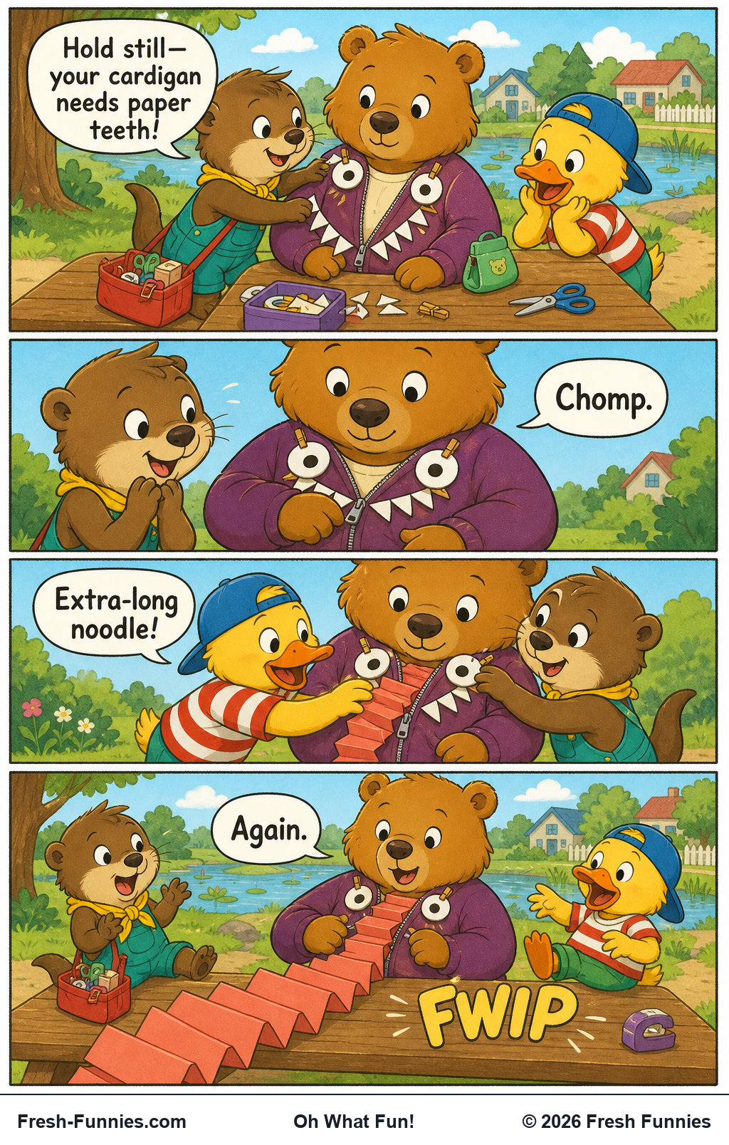 Oh What Fun! — Cardigan Chomp