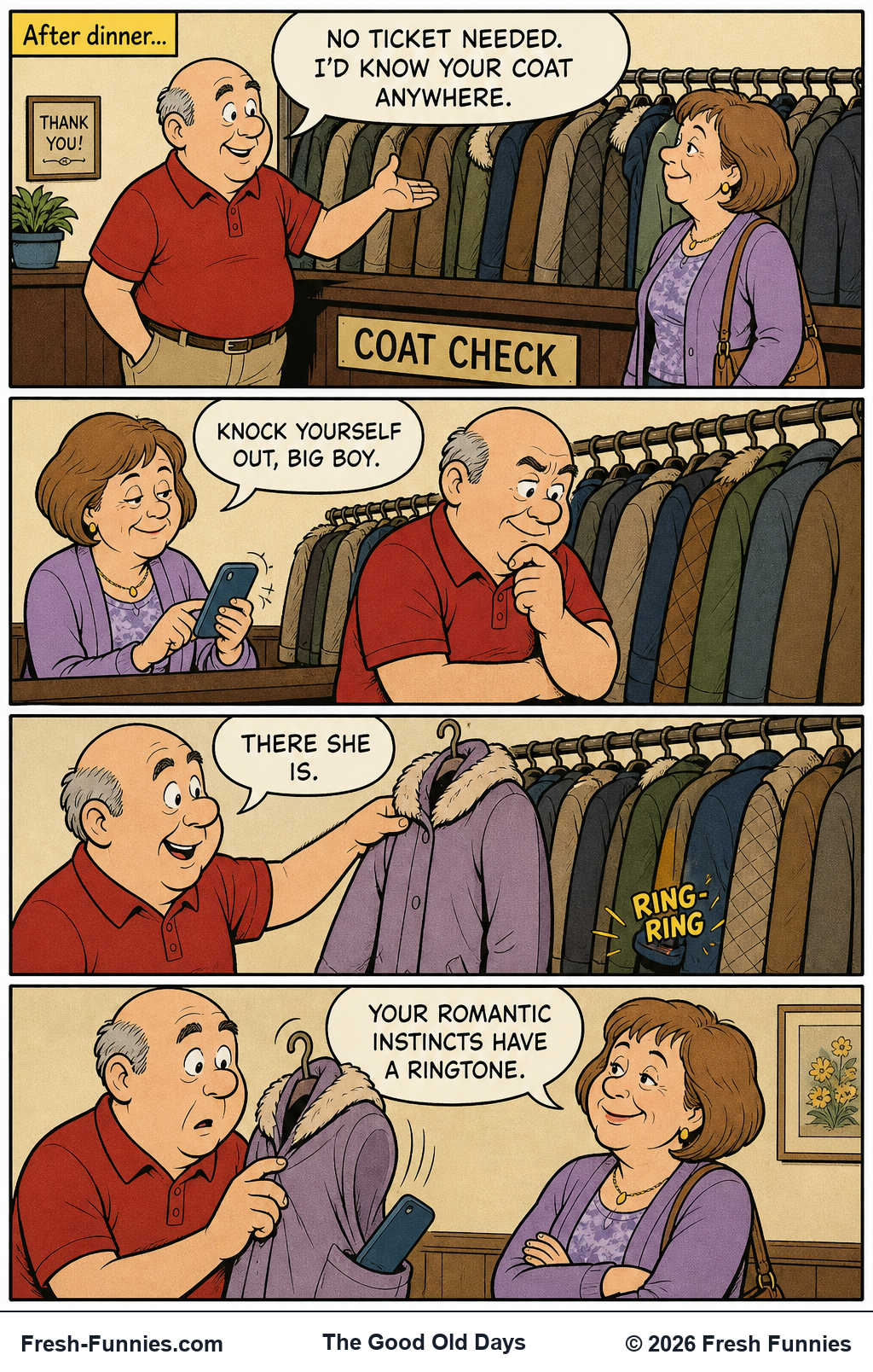 The Good Old Days — Calling It In
