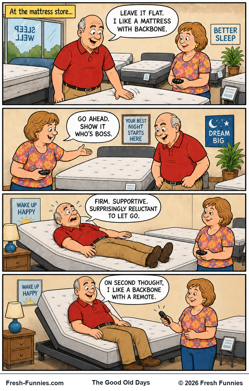 The Good Old Days — Backbone Options
