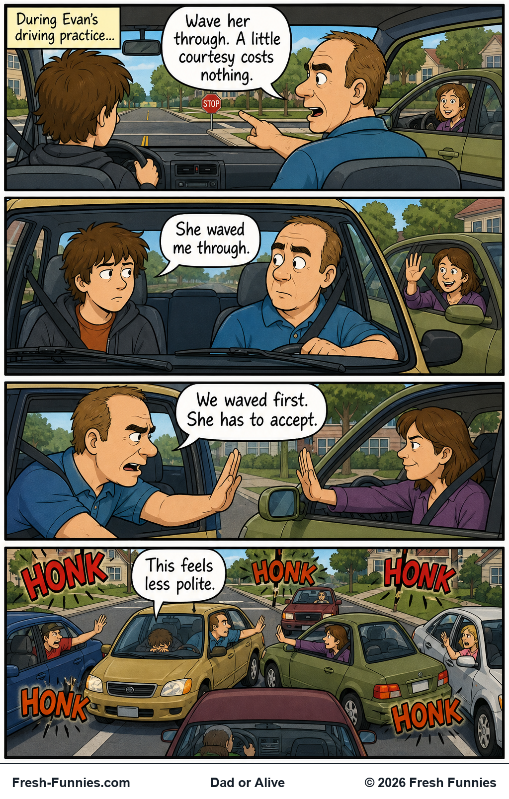 Dad or Alive — Courtesy Standstill