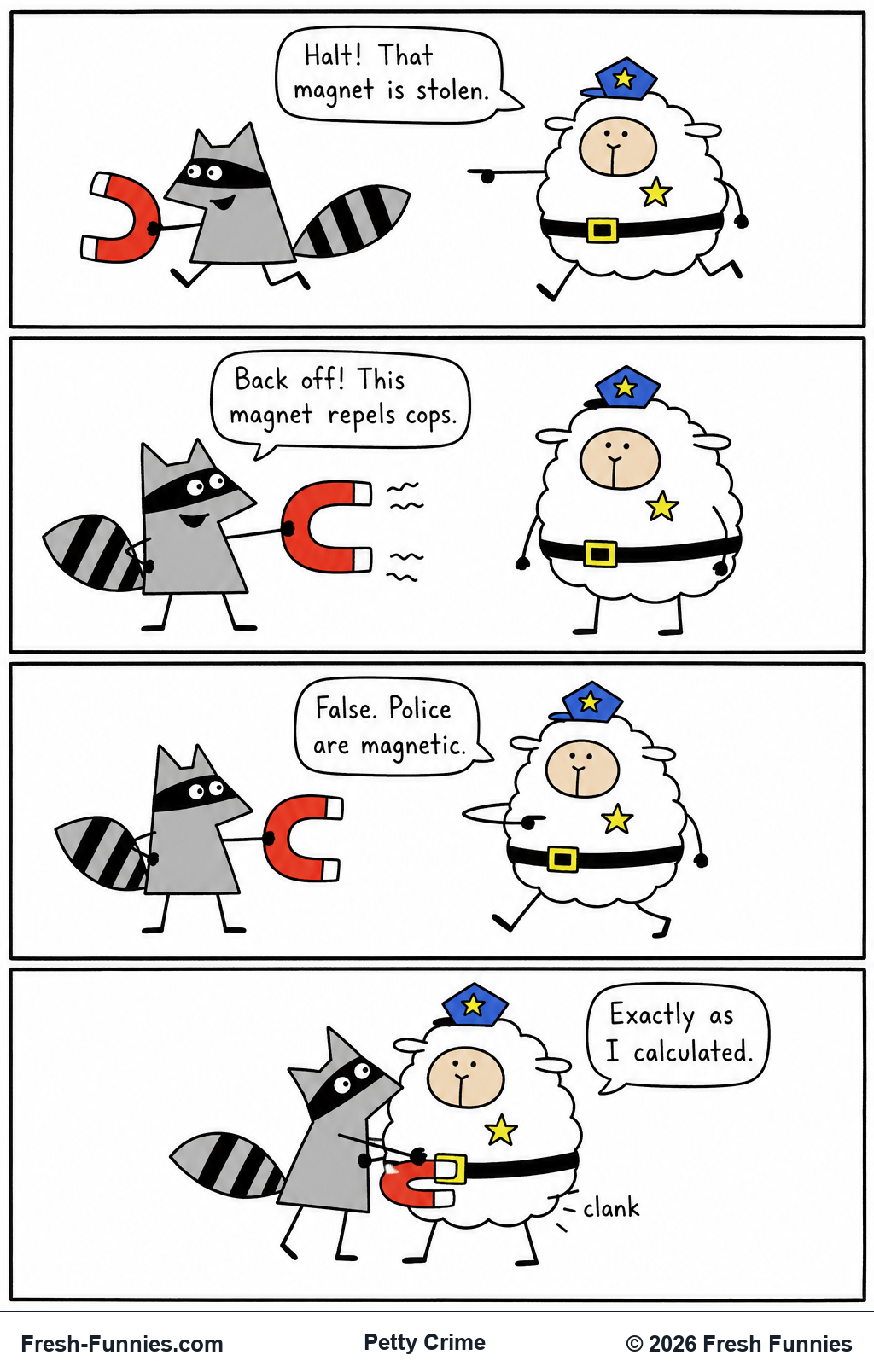 Petty Crime — Police Magnet