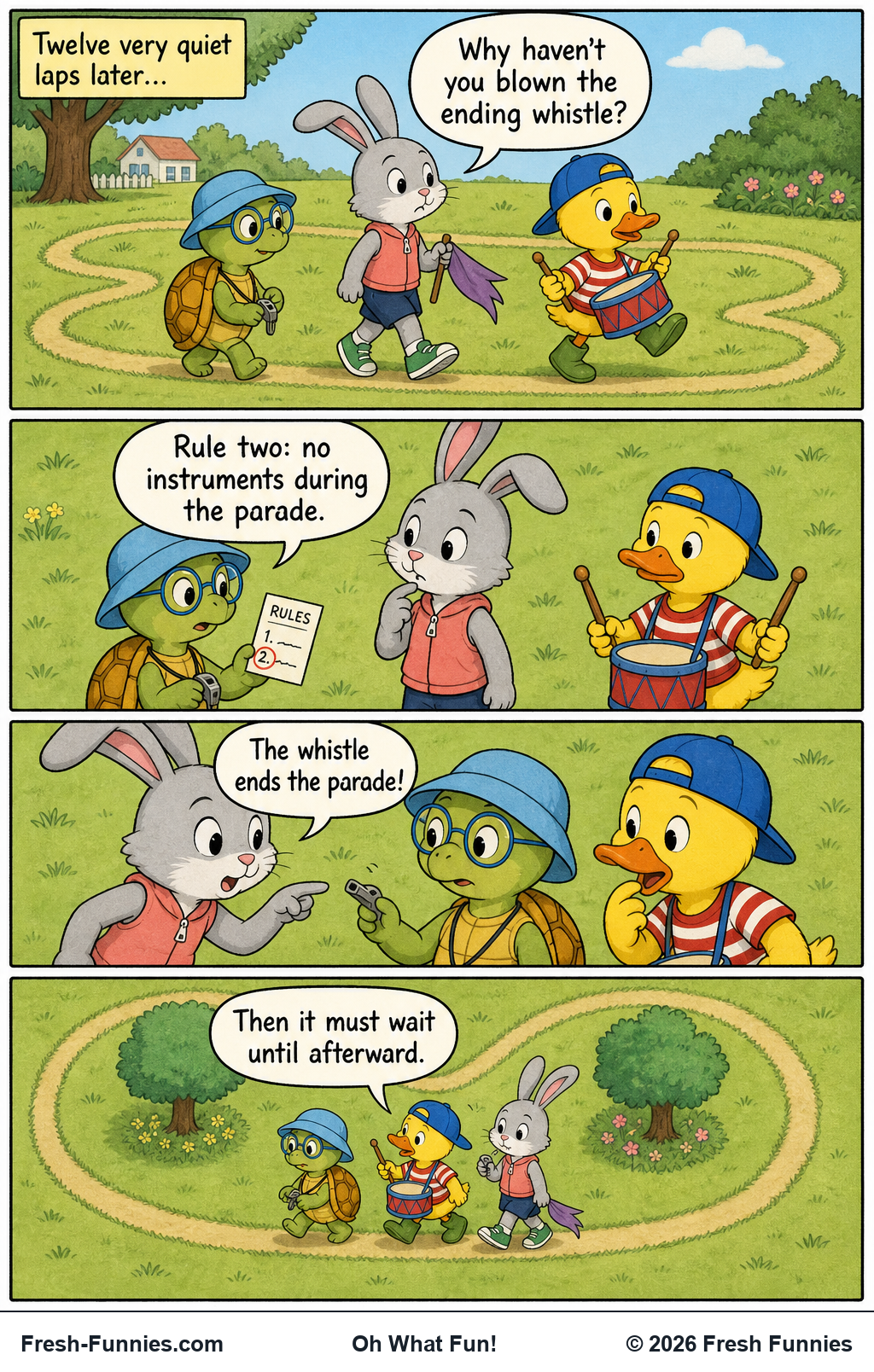 Oh What Fun! — The Ending Whistle