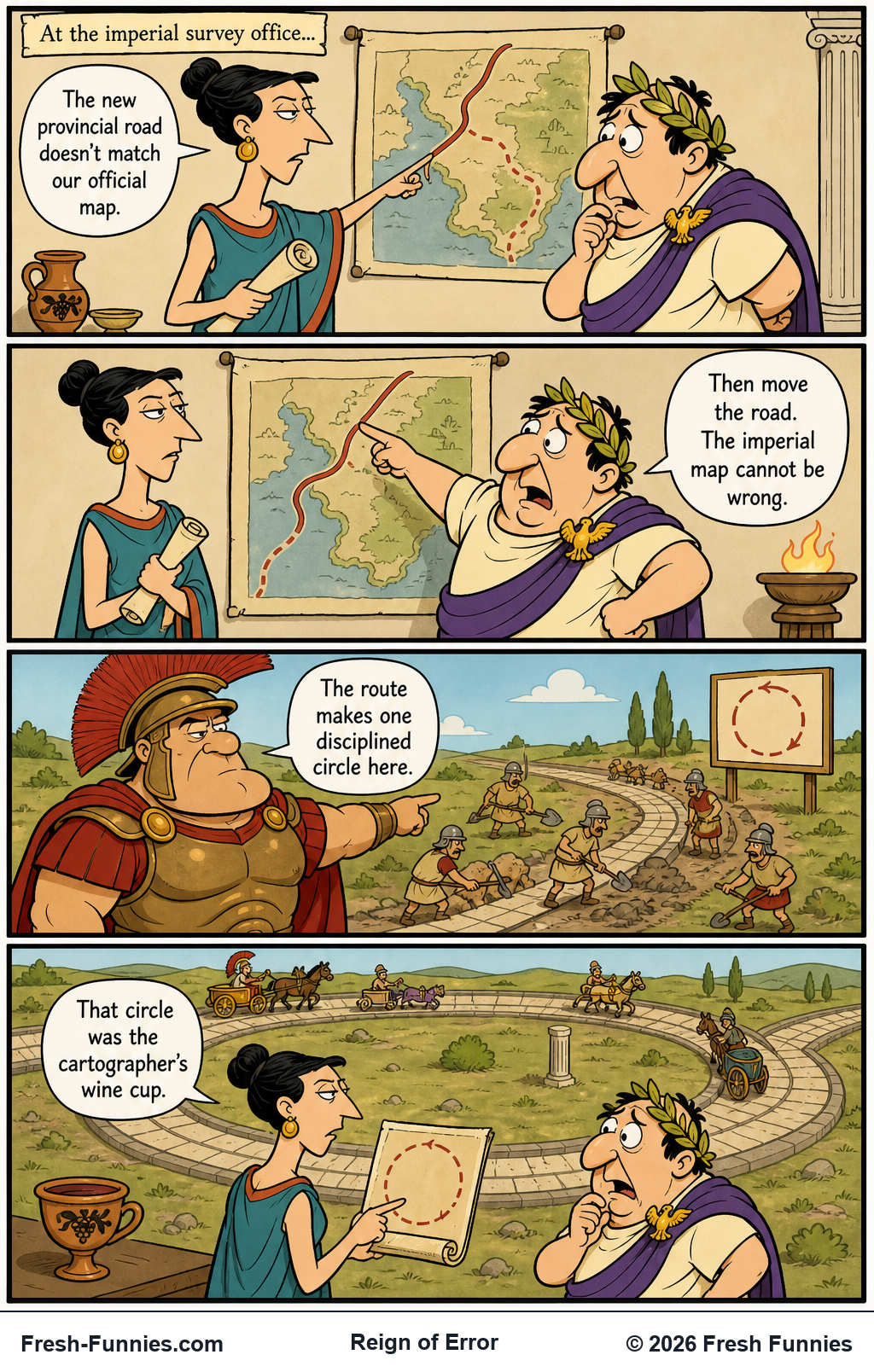 Reign of Error — The Authoritative Map