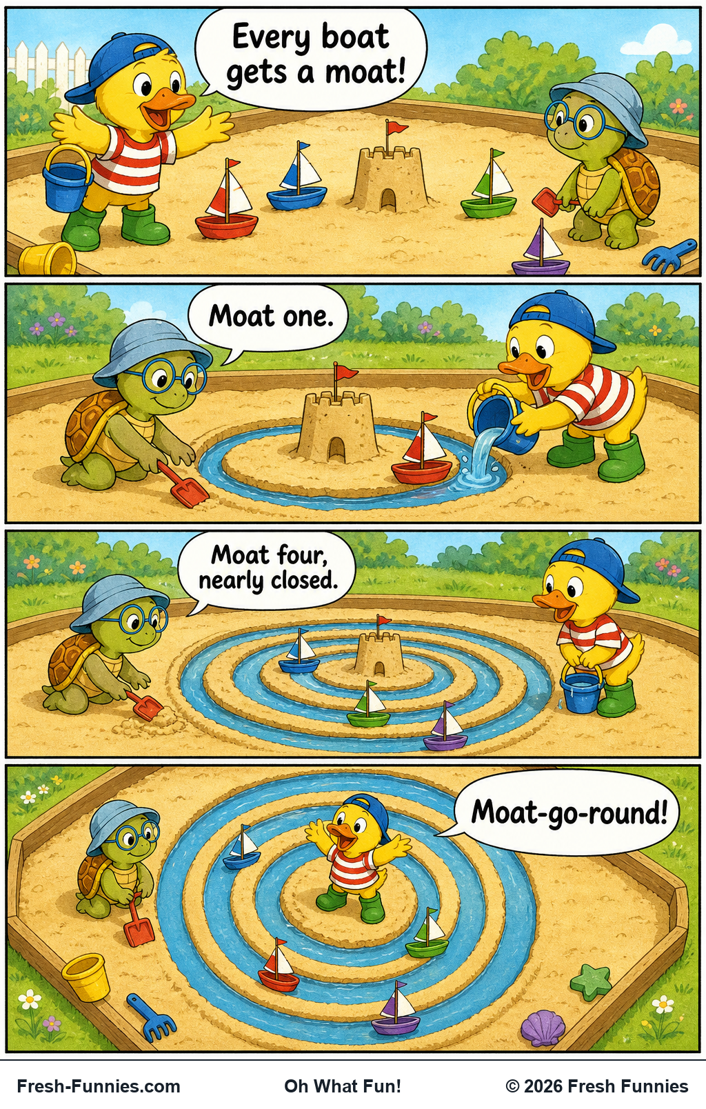 Oh What Fun — One Moat Each
